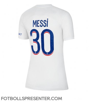 Paris Saint-Germain Lionel Messi #30 Tredje Matchtröja Dam 2022-23 Kortärmad